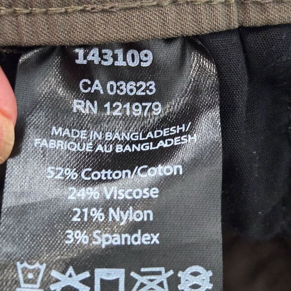 Projek Raw Men's Size L XAVIER Moss Solid Bungee Cargo Jogger Canvas Utility - Picture 9 of 10